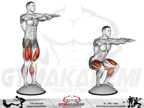 Bosu Ball Squat