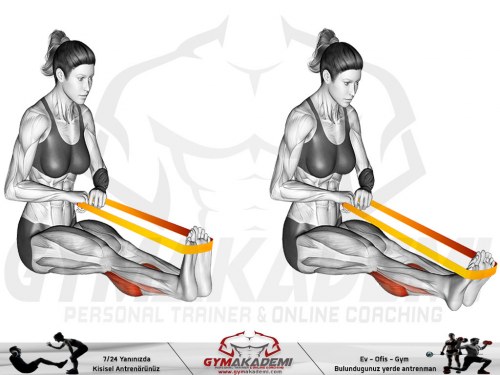 Resistance Band Calf Raise